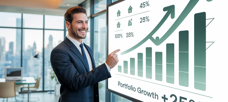 Erfolgreicher Immobilienmanager