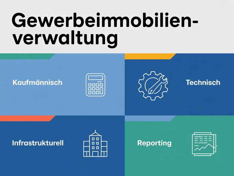 Gewerbeimmobilienverwaltung - Vier wichtige Bereiche